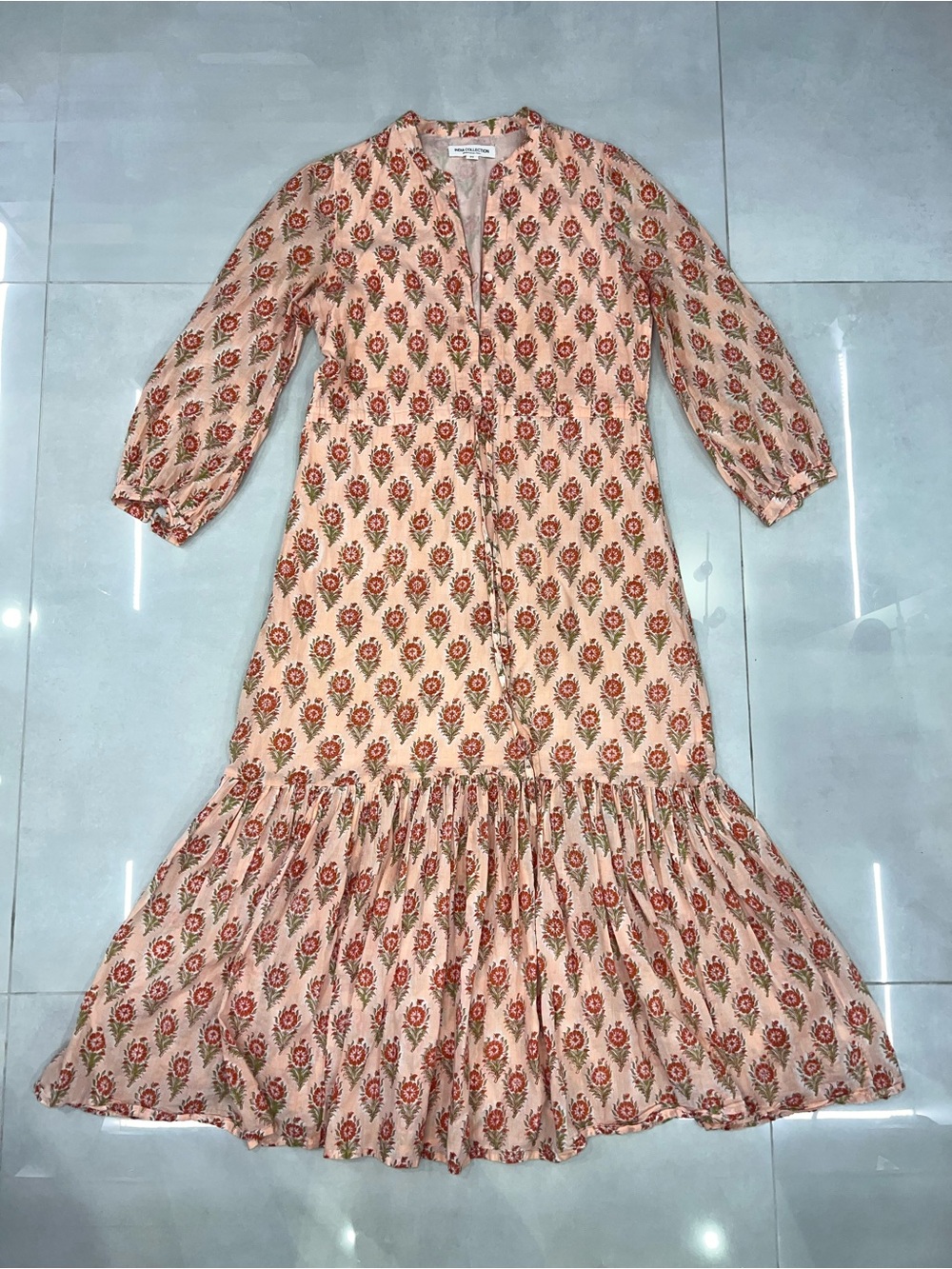 EMERSON FRY FRANCÉS MAXI DRESS IN MORNING FLOWERS - Picture 5 of 9